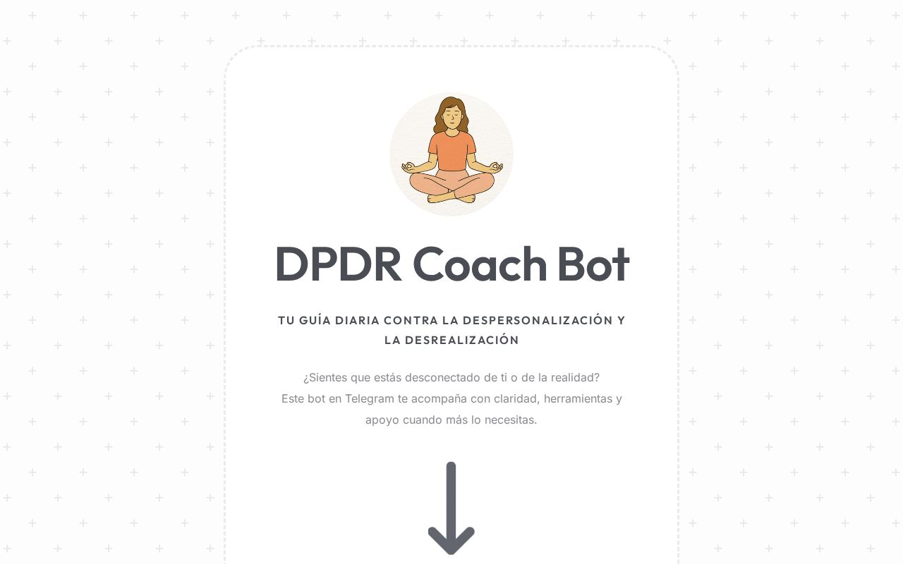 Coach Bot DPDR Coach bot landing